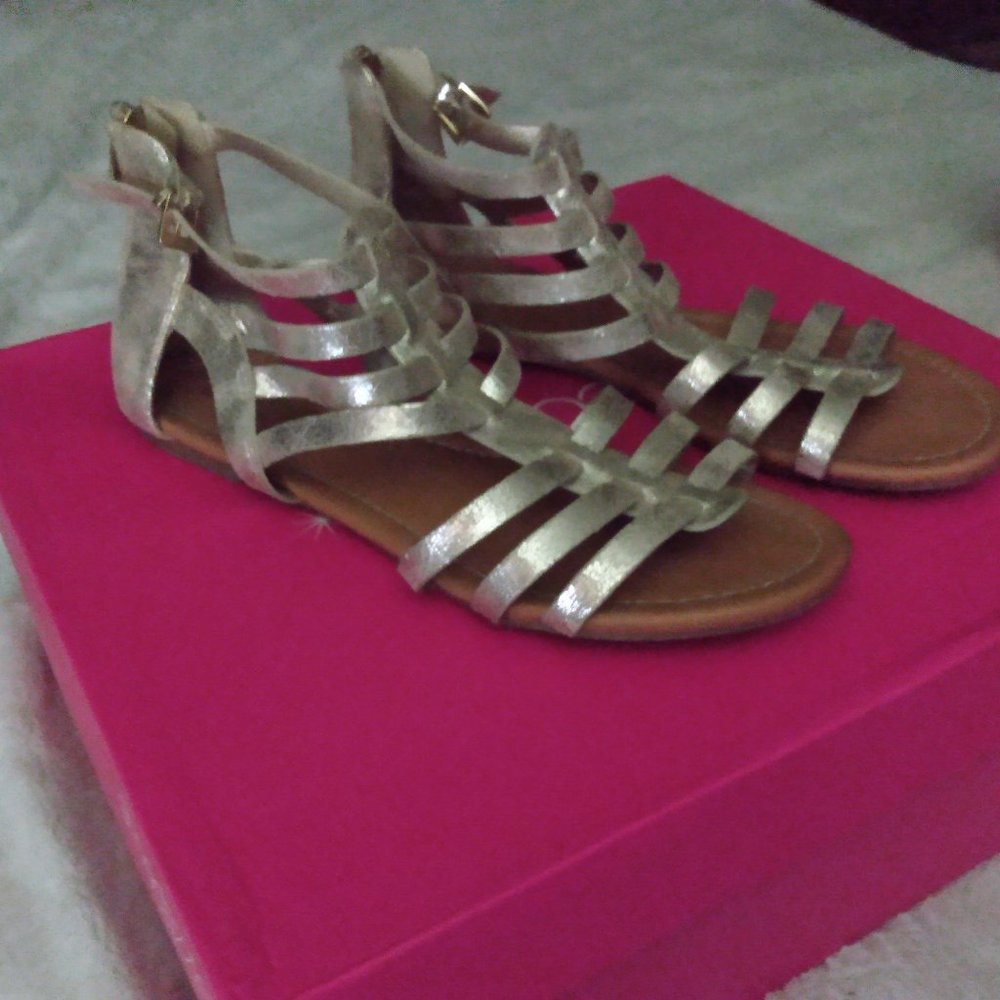 Zip Sandals